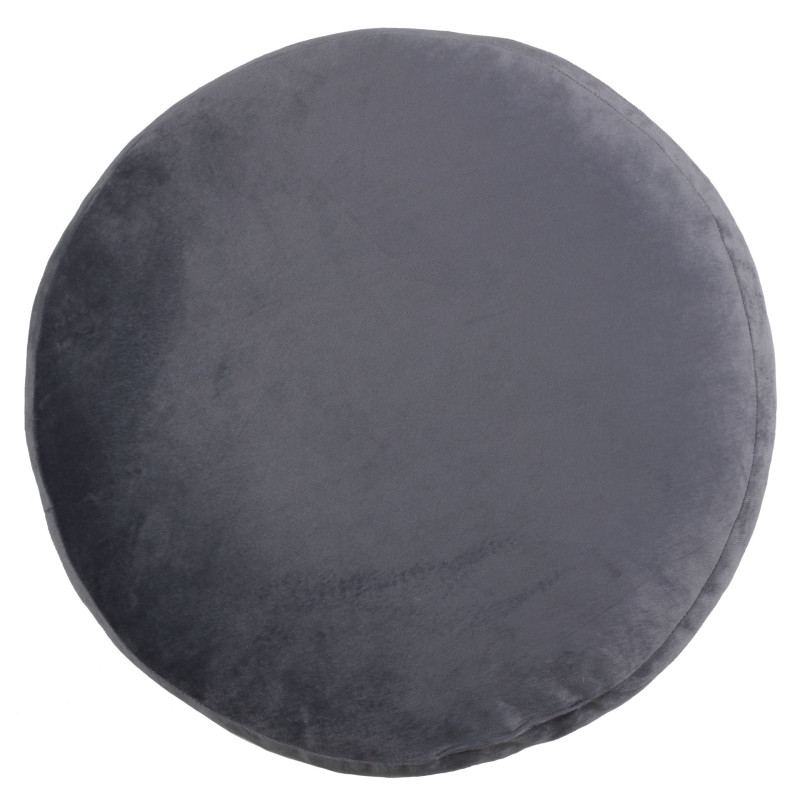 Poduszka KELLY średn. 40x5 cm, kolor szary