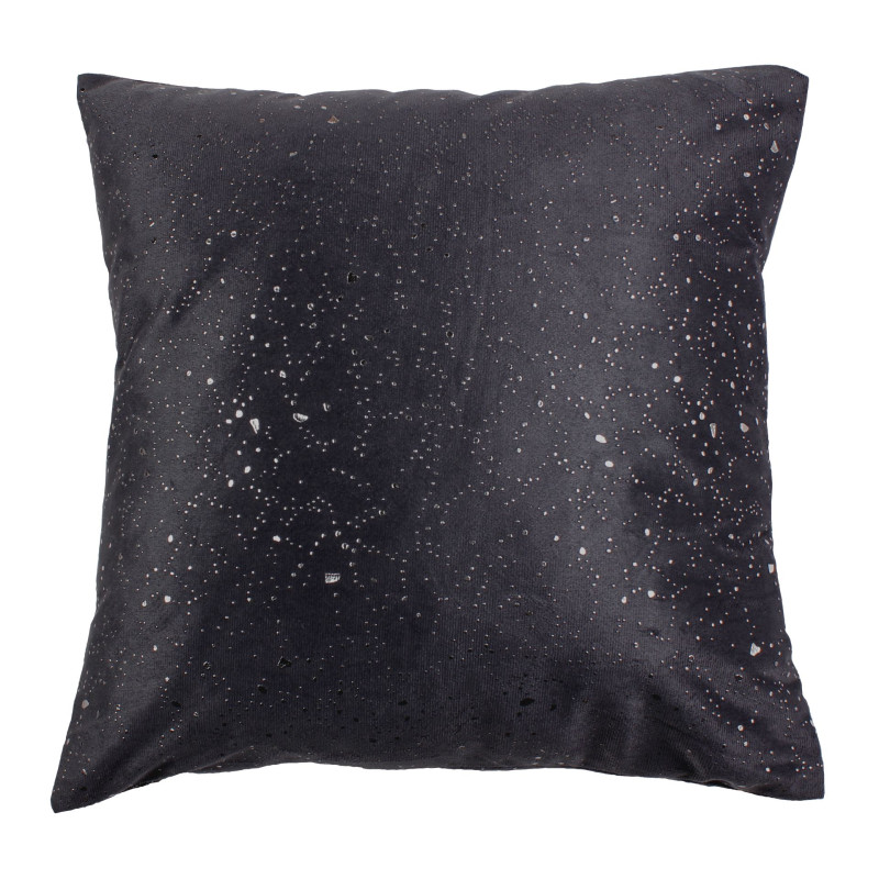 Poszewka druk CAMINO 45x45 cm, kolor czarny