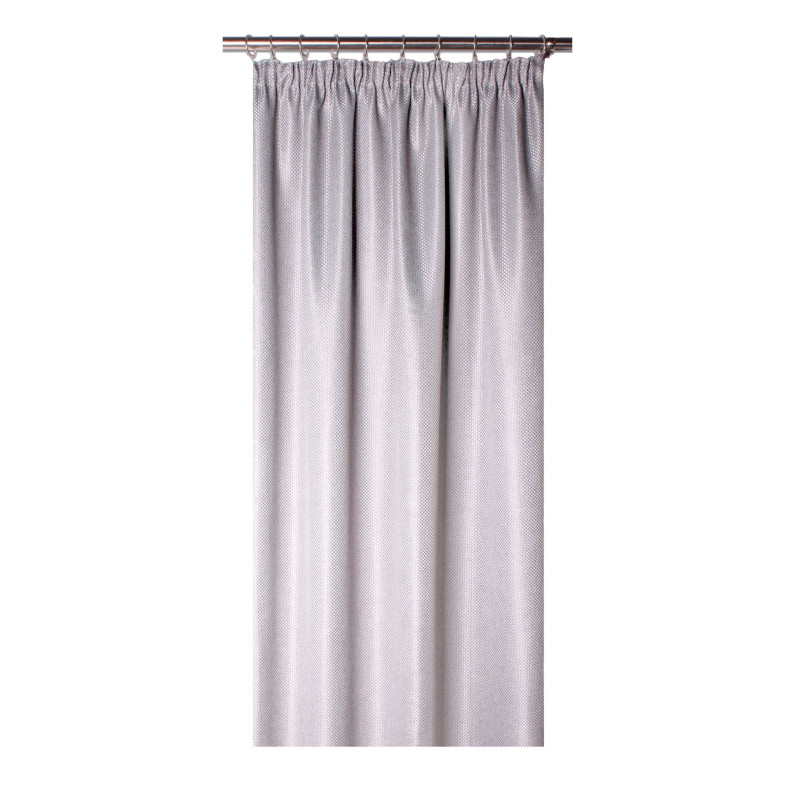 Zasłona z taśmą DARK 140x250