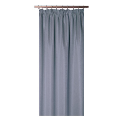 Zasłona z taśmą DARK 140x250