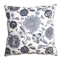 Poduszka BUQE rozm. 45x45cm, beżowo-czarna 2S