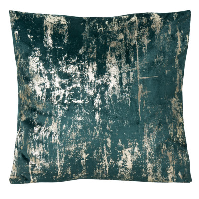 Poszewka DORE 45x45 cm, zielony/złoty