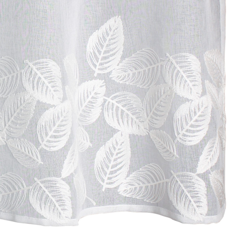 firanka zazdrostka,ASIA,patki,60x140,biała