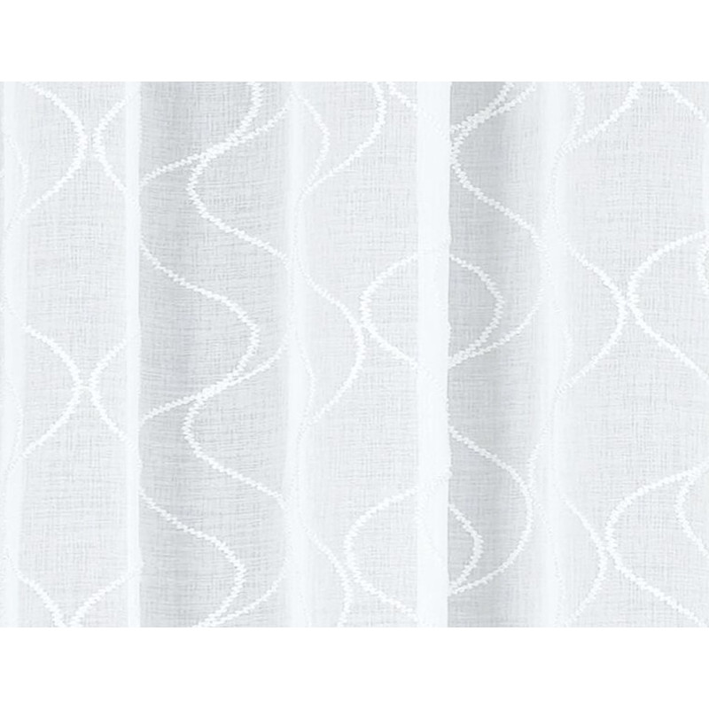  Firana z taśmą SILVER CHIC 140x270 biały