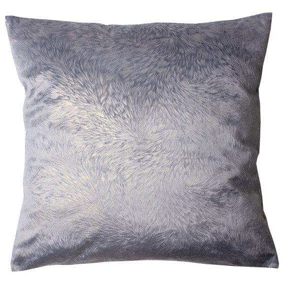 Poszewka PAVO,45x45cm, kolor szaro-złoty