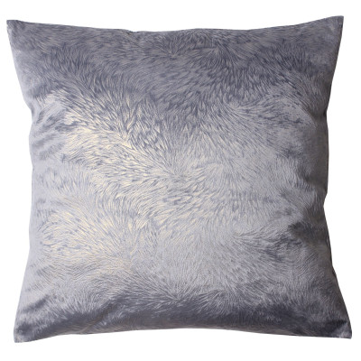 Poszewka PAVO,45x45cm, kolor szaro-złoty