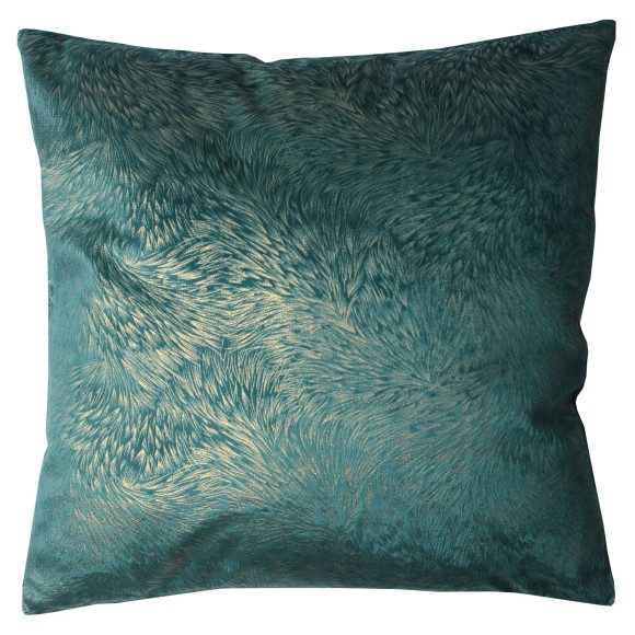 Poszewka PAVO,45x45cm, kolor zielono-złoty