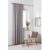 Zasłona z taśmą LENZA,140x260, kolor jasnoszary