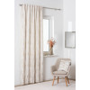 Zasłona z taśmą LUXA 140x260 cm, kolor beżowy