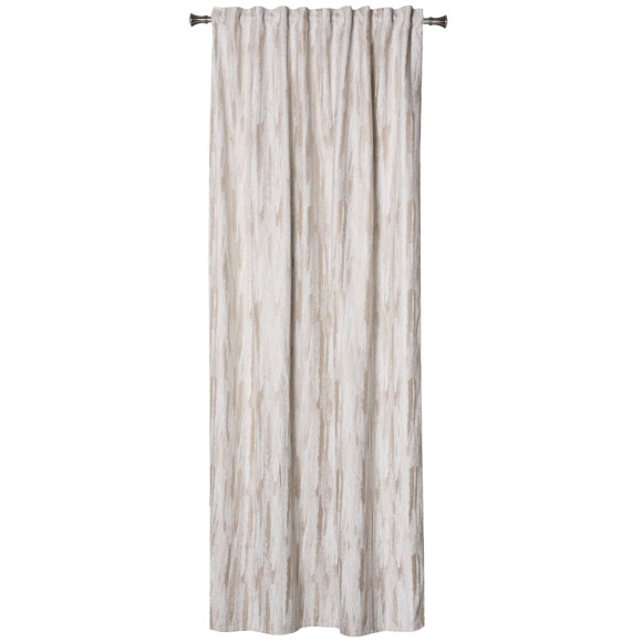 Zasłona z taśmą LUXA 140x260 cm, kolor beżowy