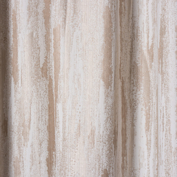 Zasłona z taśmą LUXA 140x260 cm, kolor beżowy