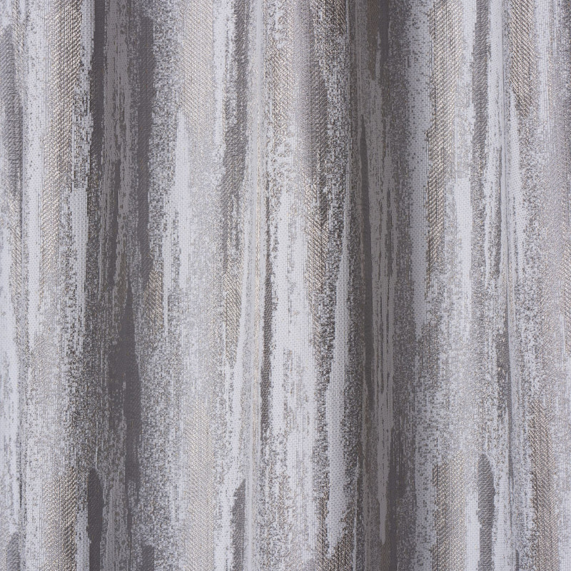 Zasłona z taśmą LUXA 140x260 cm, kolor szary