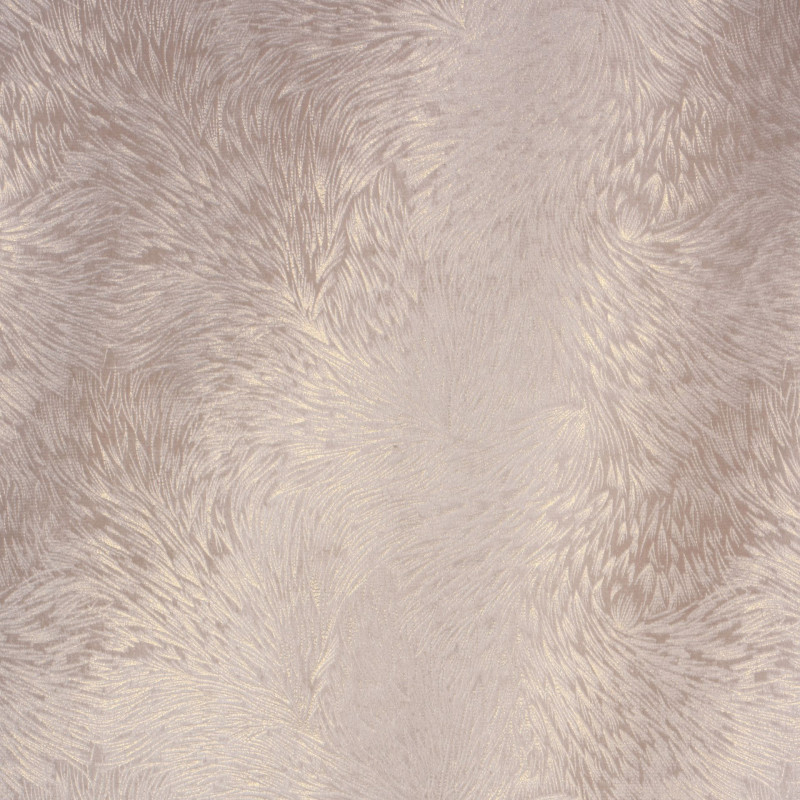 Zasłona z taśmą PAVO,140x260 cm, kolor beżowo-złoty