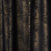 Zasłona z taśmą PAVO,140x260 cm, kolor czarno-złoty