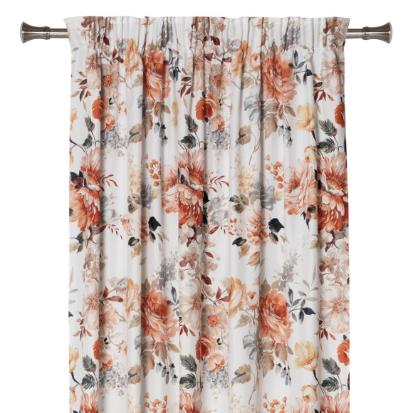 Zasłona z taśmą SARAH 140x260 cm kolor ecru