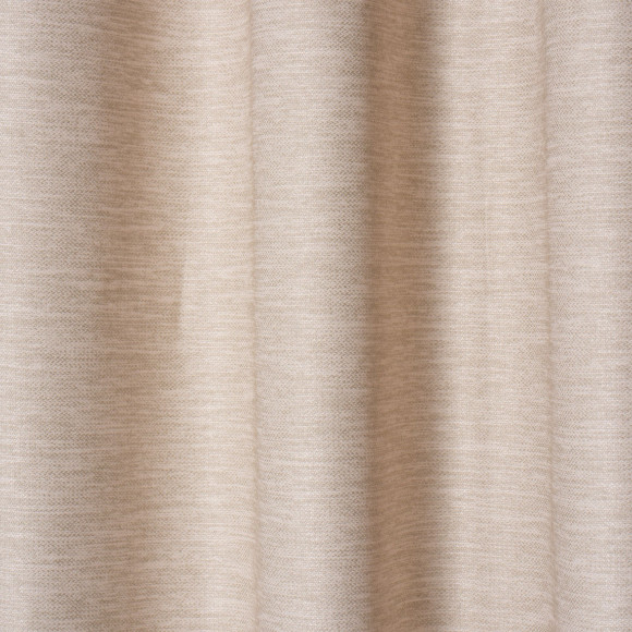Zasłona z kółkami TESSU 140x260cm, kolor beżowy
