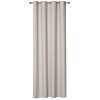 Zasłona z kółkami TESSU 140x260cm, kolor jasnoszary