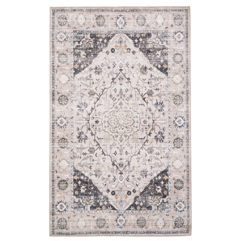 Dywan druk. Kanoya,mikrofibra,50x80cm,beżowy