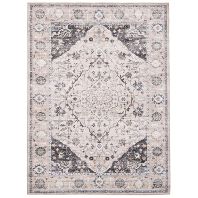 Dywan druk. Kanoya,mikrofibra,120x160cm,beżowy