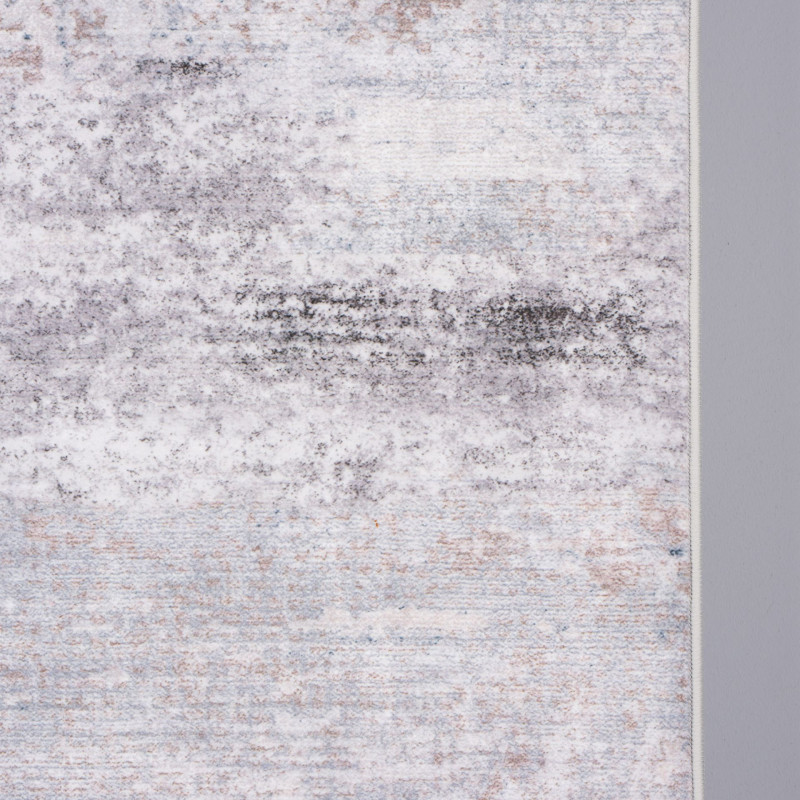 Dywan druk. Yukiko, mikrofibra, 80x140cm, szar-beż