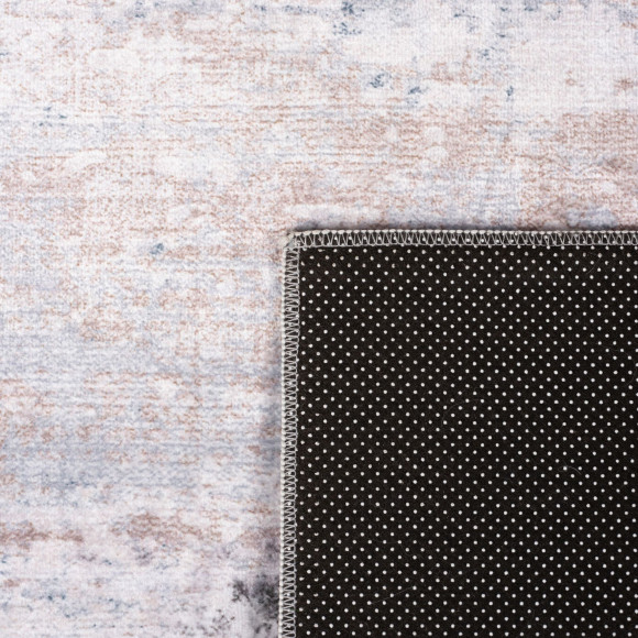 Dywan druk. Yukiko, mikrofibra, 80x140cm, szar-beż