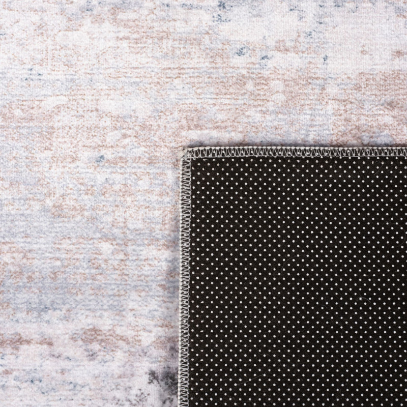 Dywan druk. Yukiko, mikrofibra, 80x140cm, szar-beż