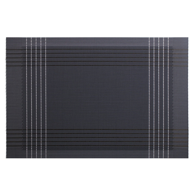 Podkładka RETE,45x30cm, kolor czarny