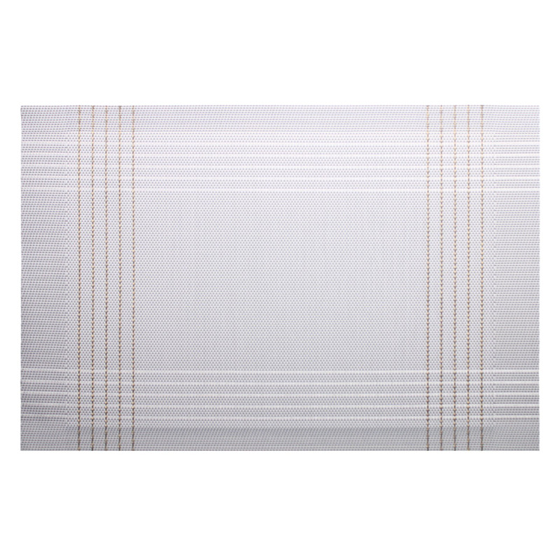 Podkładka RETE,45x30cm, kolor szaro-biały