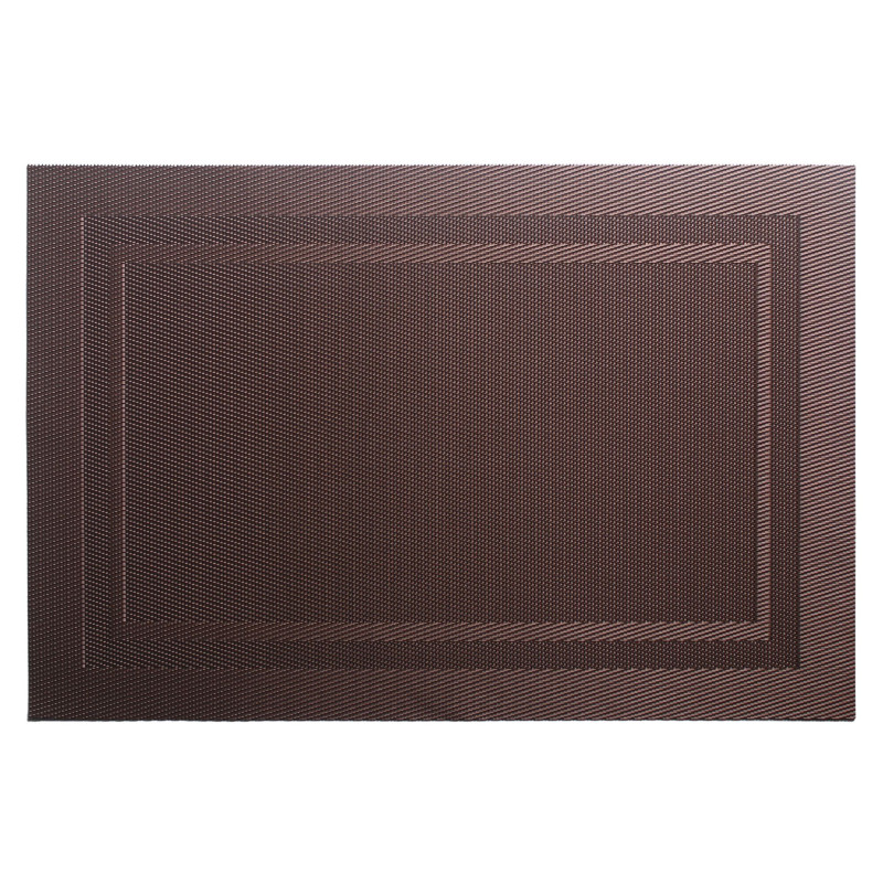 Podkładka TEXI,45x30cm, kolor brązowy