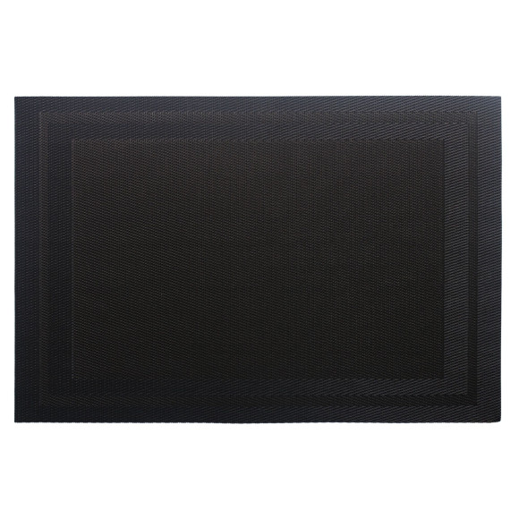 Podkładka TEXI,45x30cm, kolor czarny