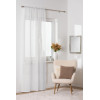 Firana z taśmą DAFNE 140x260cm kolor biały