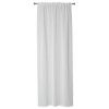 Firana z taśmą DAFNE 140x260cm kolor biały