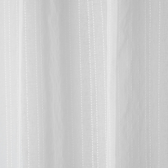 Firana z taśmą DAFNE 140x260cm kolor biały