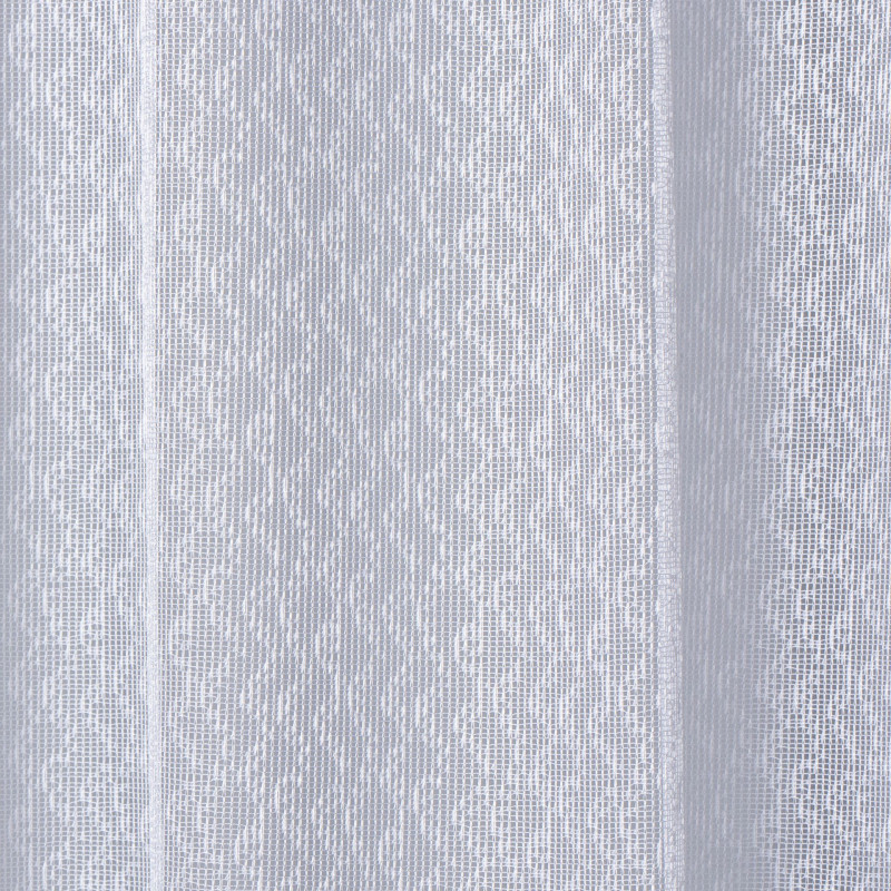 Firana żakardowa balkon DEMI,140/250 cm, kolor biały