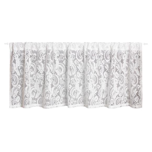 firanka zazdrostka,FIORTA,tunel,45x140,biała