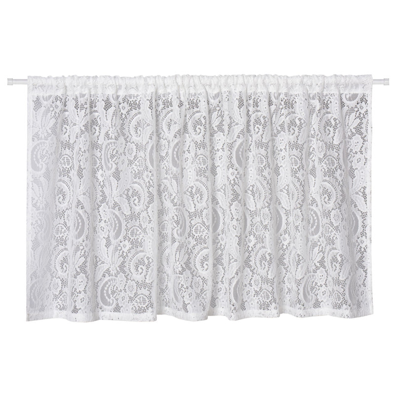 firanka zazdrostka,FIORTA,tunel,60x140,biała