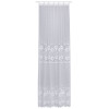 Firana żakardowa balkon NINA,140/250 cm, kolor biały