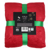 Koc świąteczny STELLO roz.130/170cm-czerwony