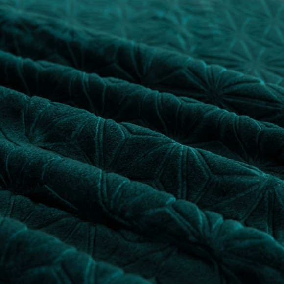 Koc świąteczny STELLO roz.130/170cm-zielony