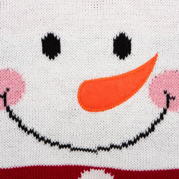 Poduszka YUKI 40x40 cm, kolor biało-czerwony