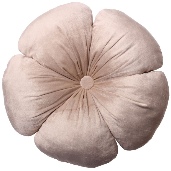 Poduszka FIORE 40 cm KWIAT kolor beżowy
