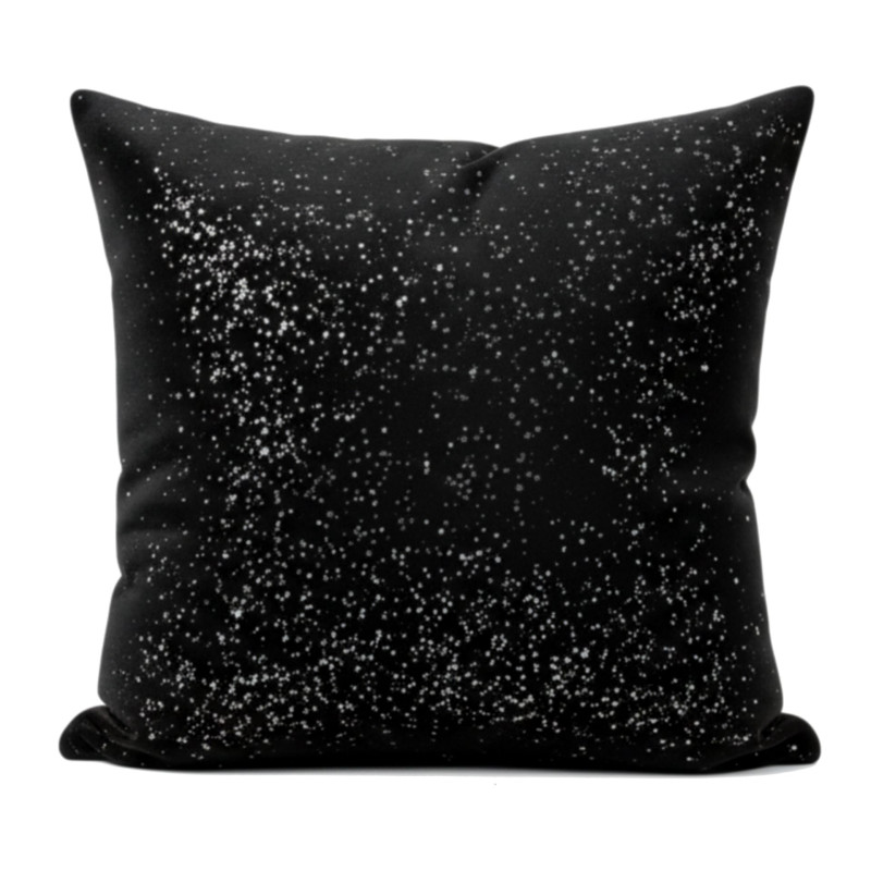 Poszewka BRILL 45x45 cm,czarny