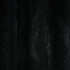 Zasłona z kółkami BRILL 140x250cm, kolor czarny