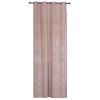 Zasłona z kółkami BRILL 140x250cm, kolor pudrowy róż