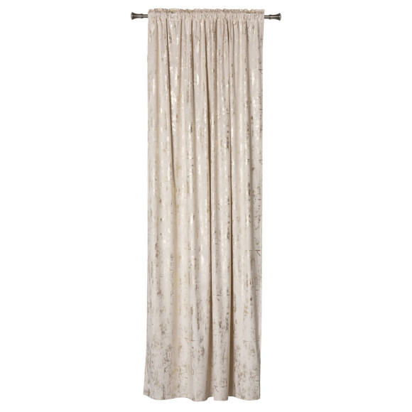 Zasłona z taśmą DORE 140x260cm, kolor ecru