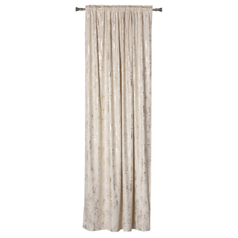 Zasłona z taśmą DORE 140x260cm, kolor ecru