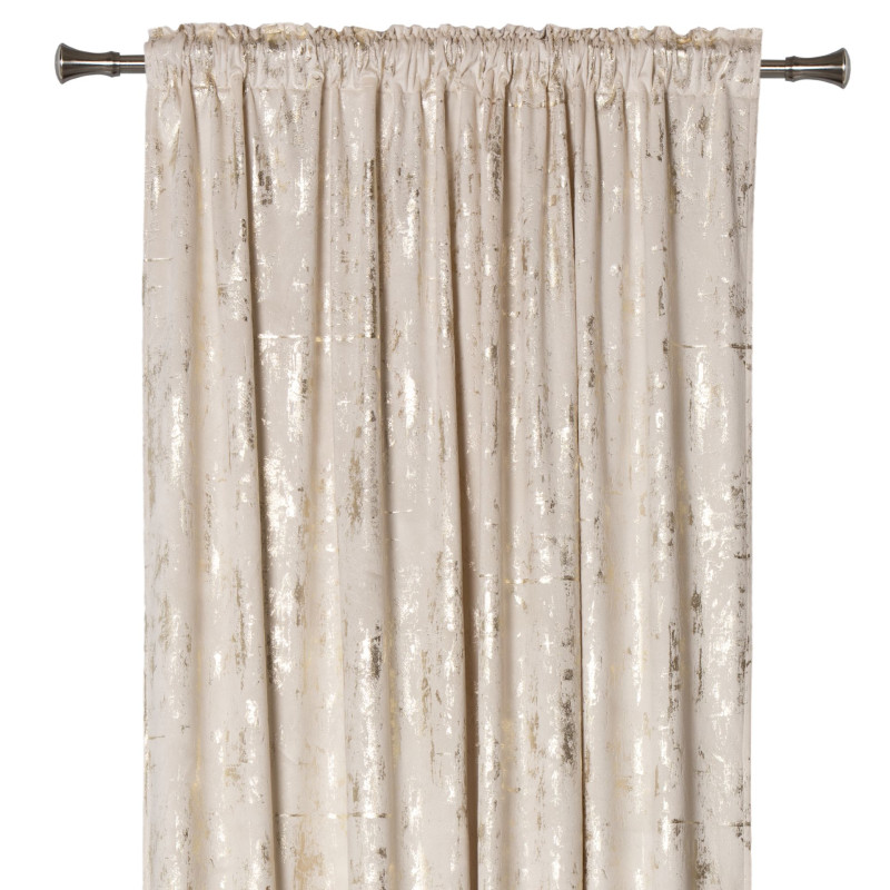 Zasłona z taśmą DORE 140x260cm, kolor ecru