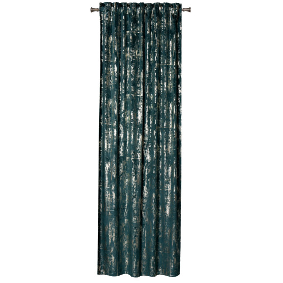 Zasłona z taśmą DORE 140x260cm, kolor zielony