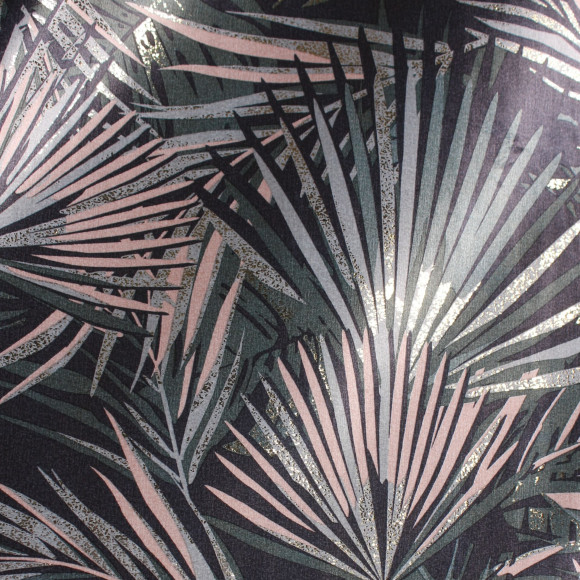 Zasłona z kółkami SAGO 140x260cm-antracyt