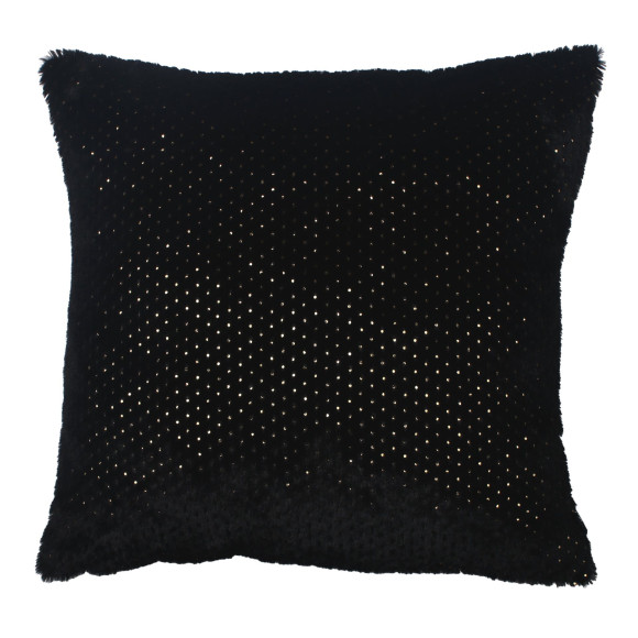 Poszewka LENA rozm.45x45, kolor czarny